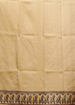 Pink Printed Pure Silk Saree Without Blouse Piece