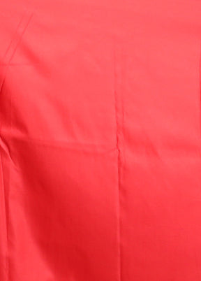 Maroon Dupion Silk Saree With Blouse Piece