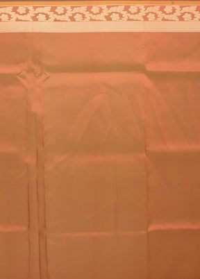 Pink Tissue Silk Saree With Blouse Piece