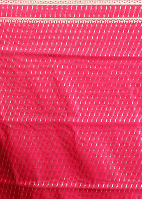 Green Banarasi Silk Saree With Blouse Piece