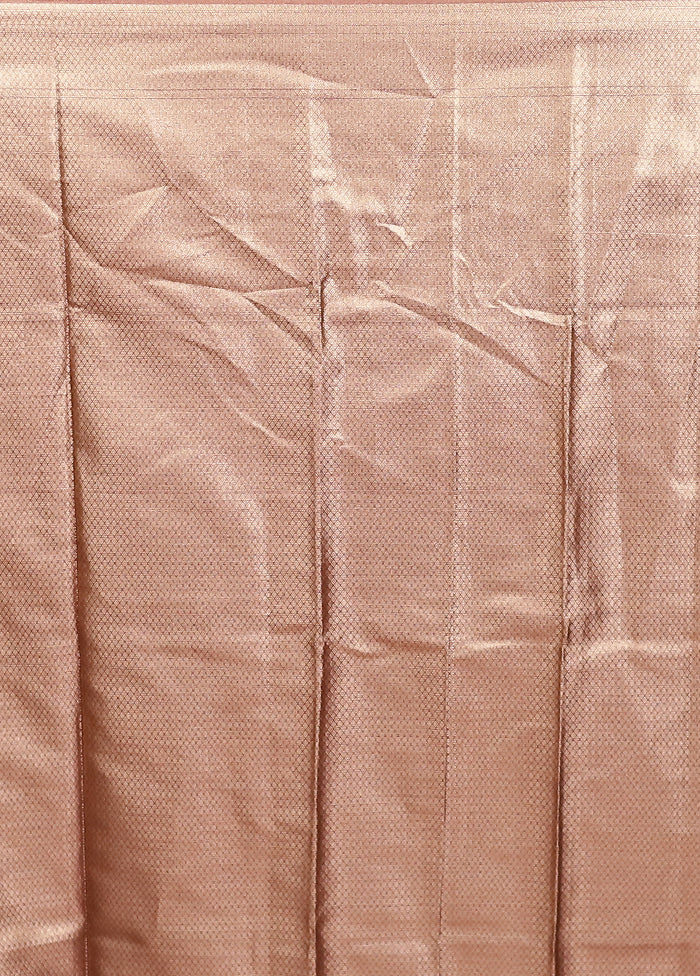 Gold Tissue Silk Saree With Blouse Piece