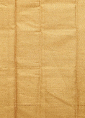 Gold Tissue Silk Saree With Blouse Piece