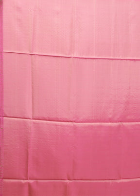 Cream Handloom Kanjivaram Pure Silk Saree With Blouse Piece