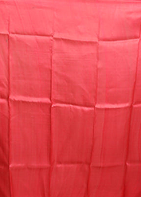 Pink Printed Pure Silk Saree Without Blouse Piece