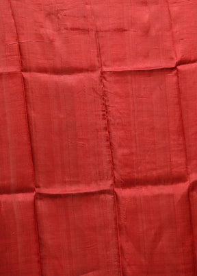 Cream Printed Pure Silk Saree Without Blouse Piece