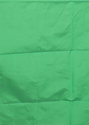 Green Kanjivaram Silk Saree With Blouse Piece