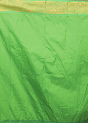 Pink Gadwal Silk Saree Without Blouse Piece