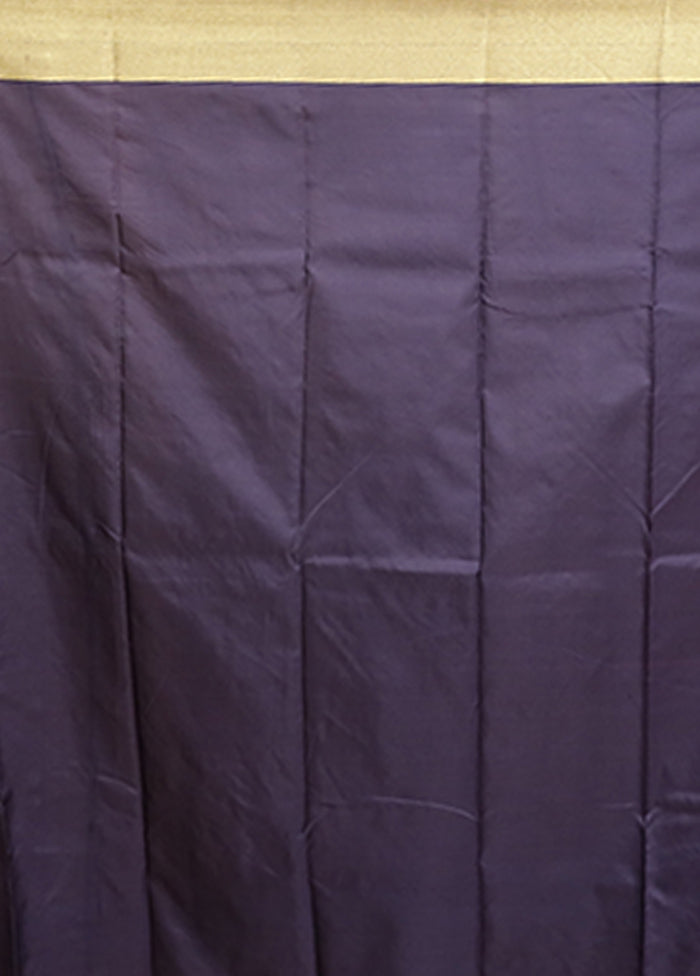 Pink Kanjivaram Silk Saree With Blouse Piece