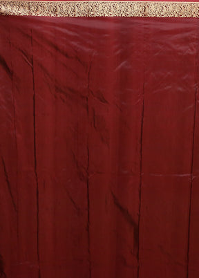 Black Handloom Kanchipuram Pure Silk Saree With Blouse Piece