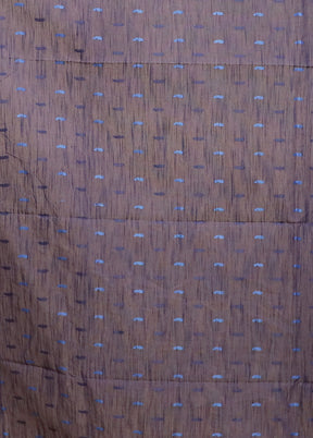Blue Cotton Saree With Blouse Piece