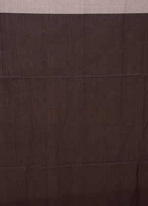 Blue Cotton Saree With Blouse Piece