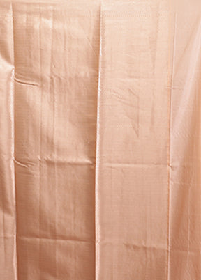 Pink Dupion Silk Saree With Blouse Piece