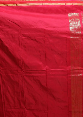 Yellow Kanjivaram Silk Saree With Blouse Piece