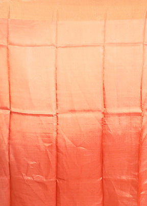 Multicolor Tussar Silk Saree With Blouse Piece