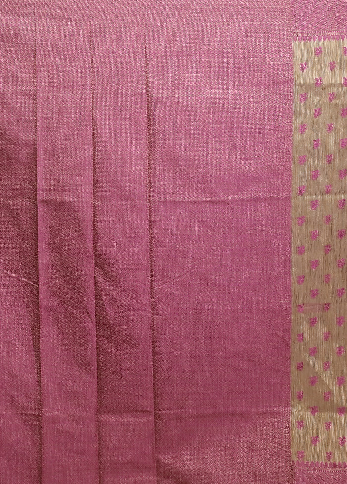 Cream Cotton Saree With Blouse Piece
