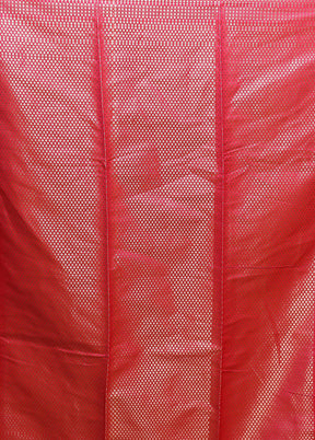 Pink Kora Silk Saree With Blouse Piece