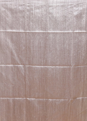 White Handloom Matka Pure Silk Saree With Blouse Piece