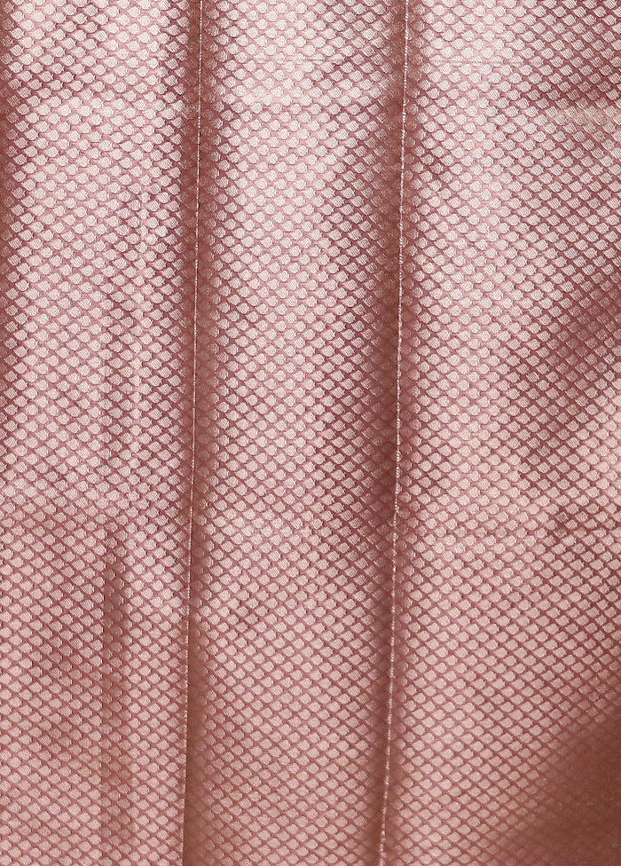 Purple Tissue Silk Saree With Blouse Piece