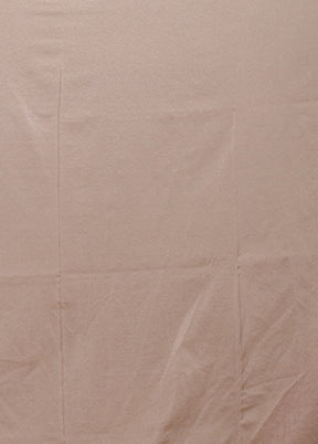Cream Dupion Silk Saree With Blouse Piece