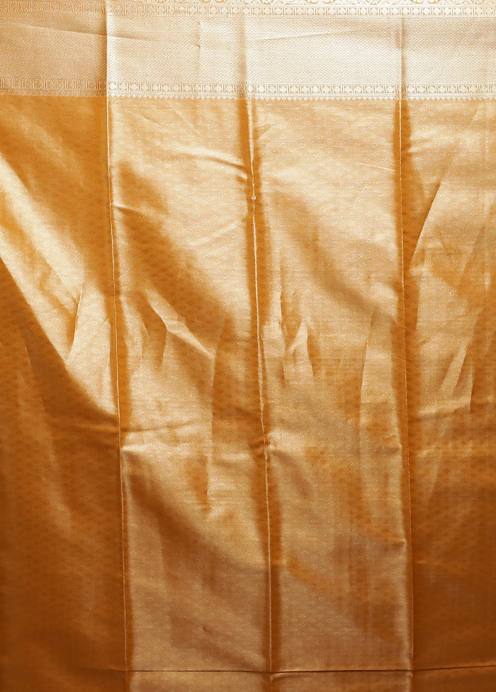 Grey Tissue Silk Saree With Blouse Piece