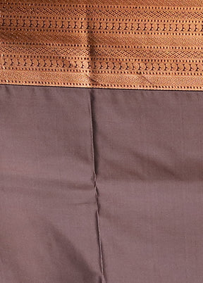 Maroon Dupion Silk Saree With Blouse Piece