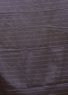 Black Cotton Saree With Blouse Piece