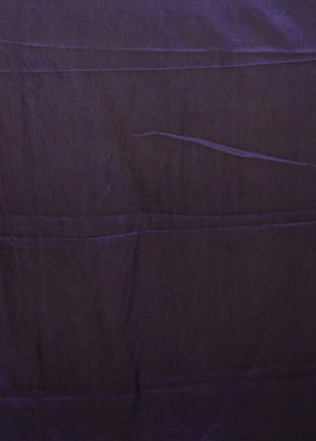 Blue Cotton Saree With Blouse Piece