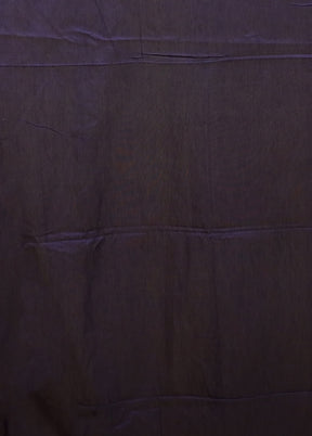 Blue Pure Cotton Saree With Blouse Piece