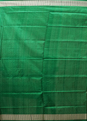 Red Handloom Bomkai Pure Silk Saree With Blouse Piece