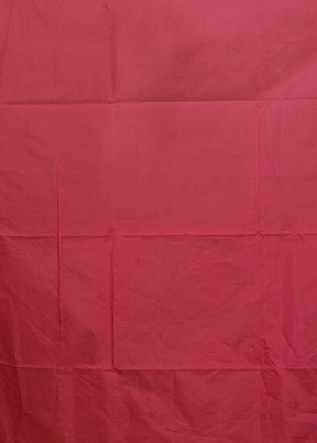 Pink Kora Silk Saree With Blouse Piece