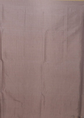 Grey Kora Silk Saree With Blouse Piece