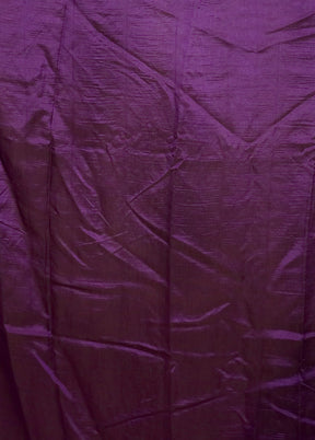 Green Dupion Silk Saree With Blouse Piece