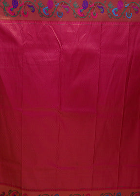 Green Kanjivaram Silk Saree With Blouse Piece