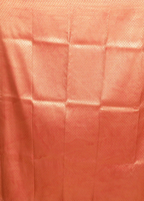 Pink Dupion Silk Saree With Blouse Piece
