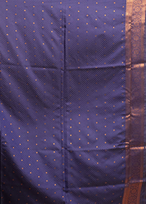 Multicolor Dupion Silk Saree With Blouse Piece