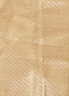 Green Crushed Tissue Silk Saree With Blouse Piece