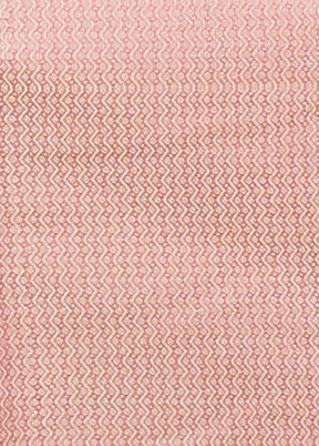 Pink Kota Cotton Saree With Blouse Piece