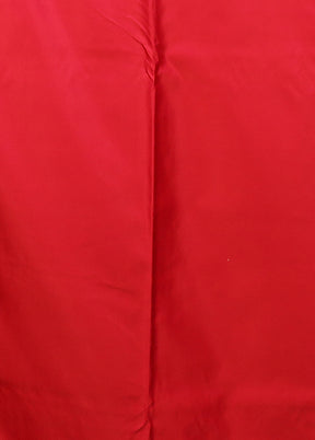 Pink Katan Silk Saree With Blouse Piece