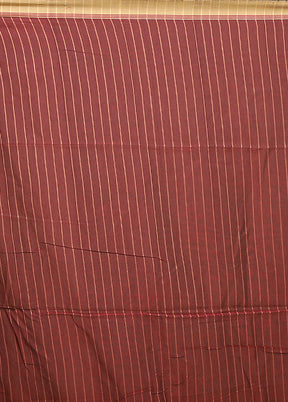 Pink Matka Silk Saree With Blouse Piece