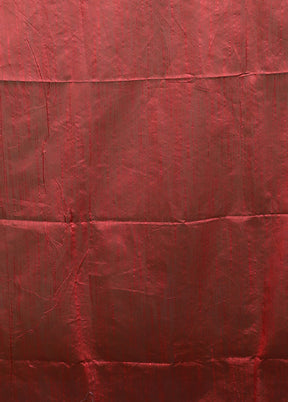 Black Matka Silk Saree With Blouse Piece