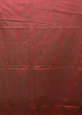 Grey Matka Silk Saree With Blouse Piece