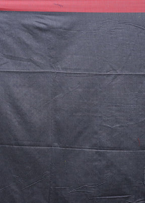 Grey Matka Silk Saree With Blouse Piece
