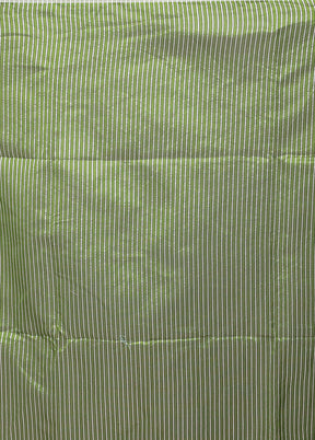 Green Matka Silk Saree With Blouse Piece