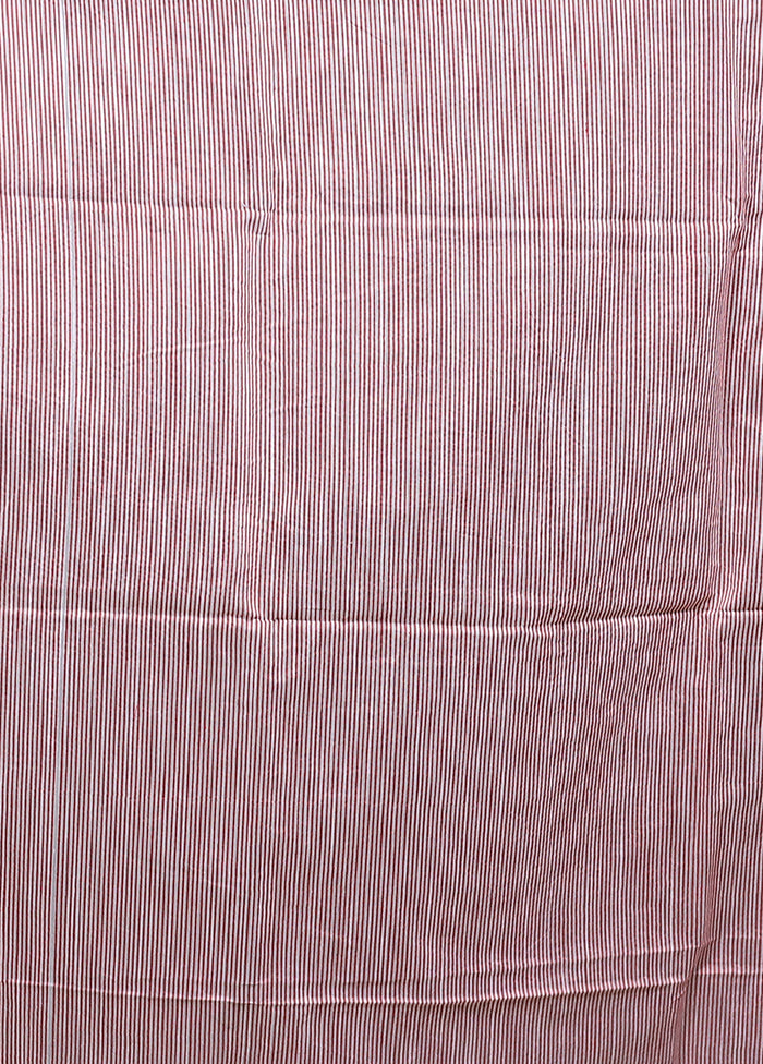 White Matka Silk Saree With Blouse Piece