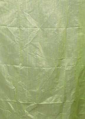 Green Matka Silk Saree With Blouse Piece