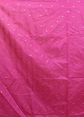 Purple Organza Saree With Blouse Piece