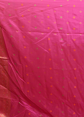 Green Dupion Silk Saree With Blouse Piece