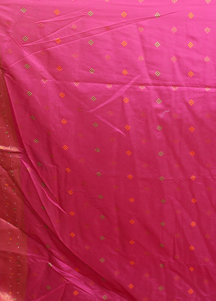 Green Dupion Silk Saree With Blouse Piece