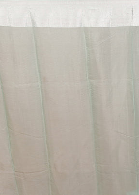 Green Kora Silk Saree With Blouse Piece