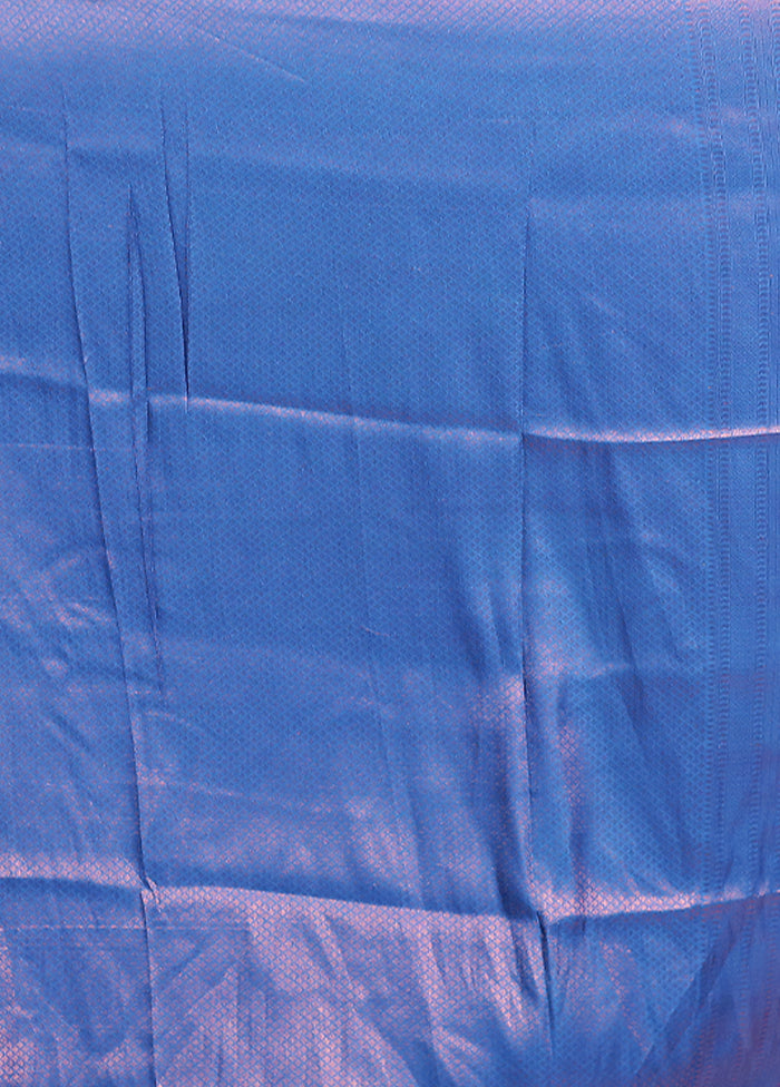 Red Dupion Silk Saree With Blouse Piece